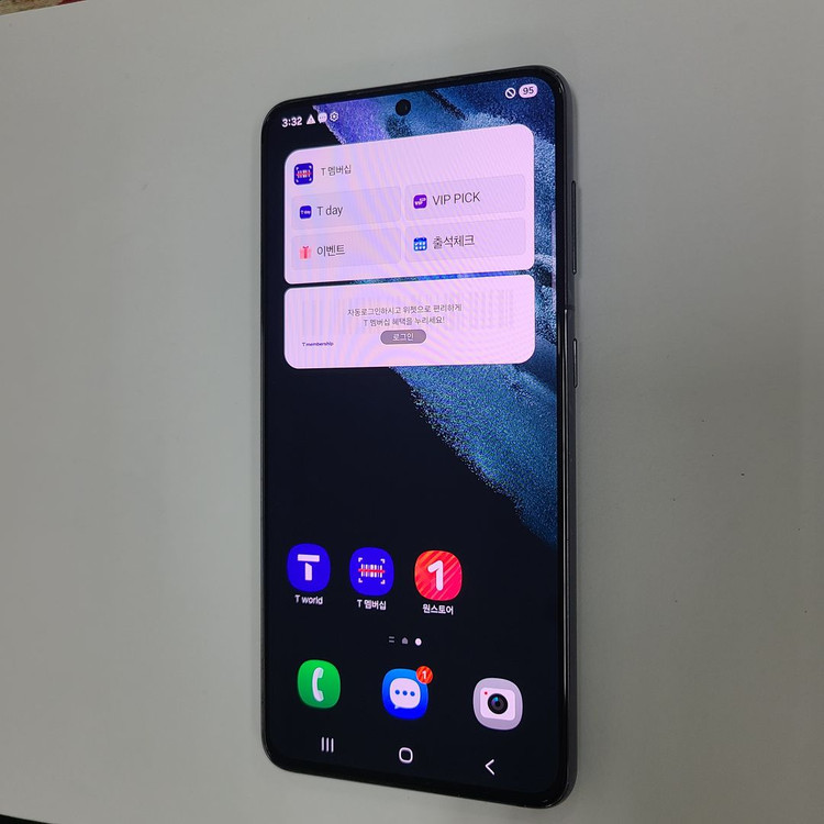 .갤럭시 S21 블랙 256G SK 무잔상 A급 042875--1