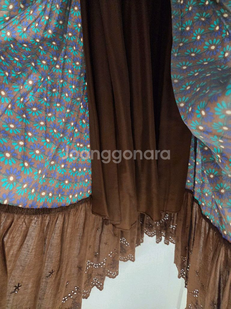 세컨케이 레이스카라 롱 원피스--4