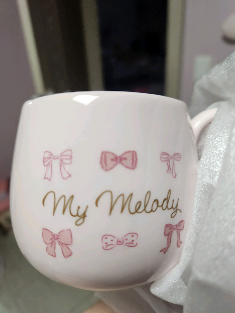 마이멜로디 리본공주 머그컵--2