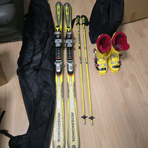 로시놀 스키세트 팝니다.(부츠260-265) 이미지