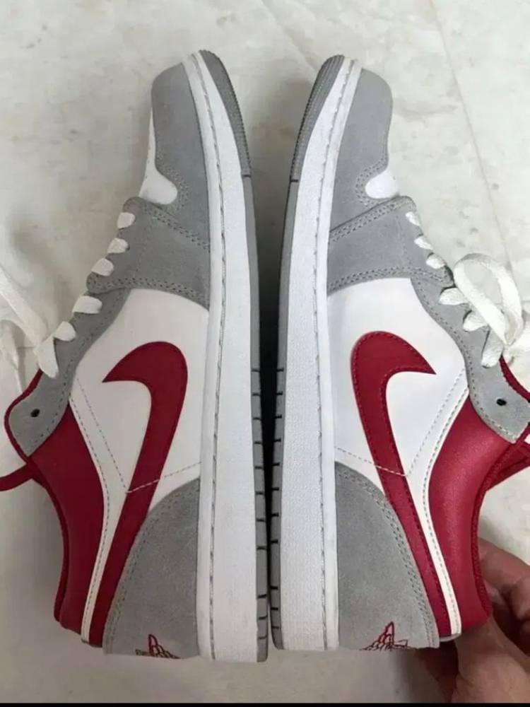 [새상품]조던1 로우 SE 라이트 스모크 그레이 짐레드 이미지