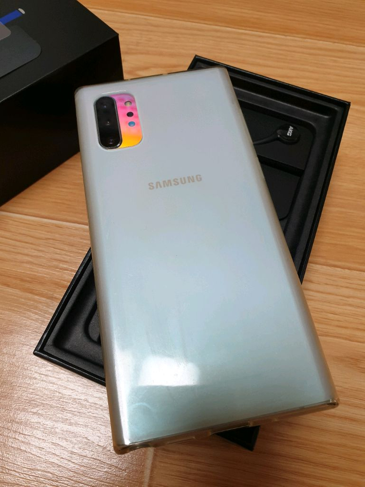 삼성 갤럭시노트10 플러스 256기가 아우라글로우 자급제 이미지