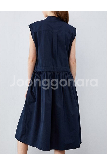 스튜디오 톰보이 네이비 원피스 프리사이즈--2