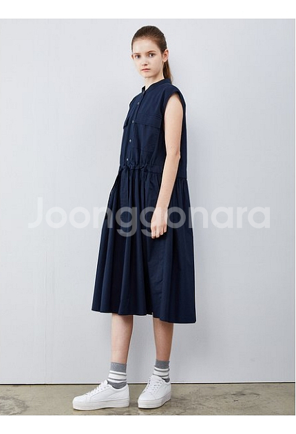 스튜디오 톰보이 네이비 원피스 프리사이즈--1