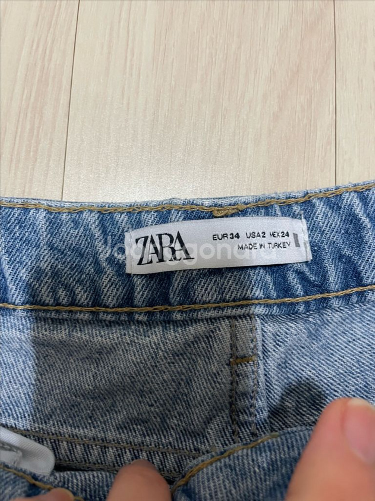 자라 34 연청세미와이드 청바지 코스 마시모두띠 한섬 비이커 구호 랑방 타임 닥스 빈폴 bcbg 스타일--3