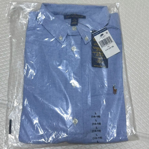 폴로 보이즈 옥스퍼드 긴팔셔츠(여성 착용 가능)