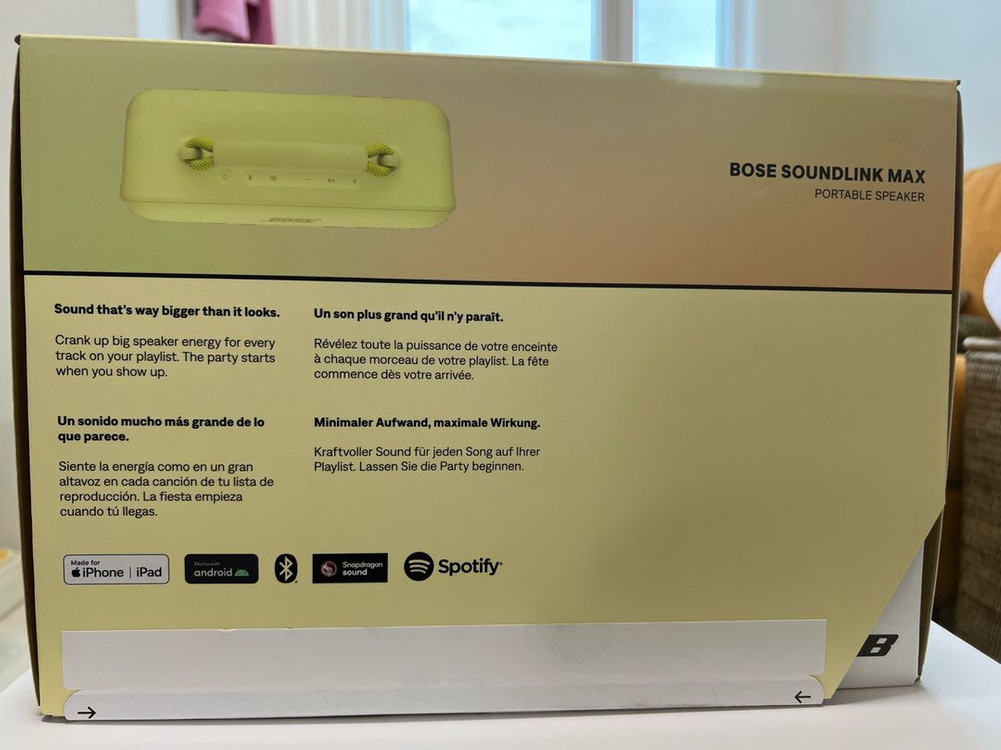 보스 사운드맥스 블루투스 스피커--1