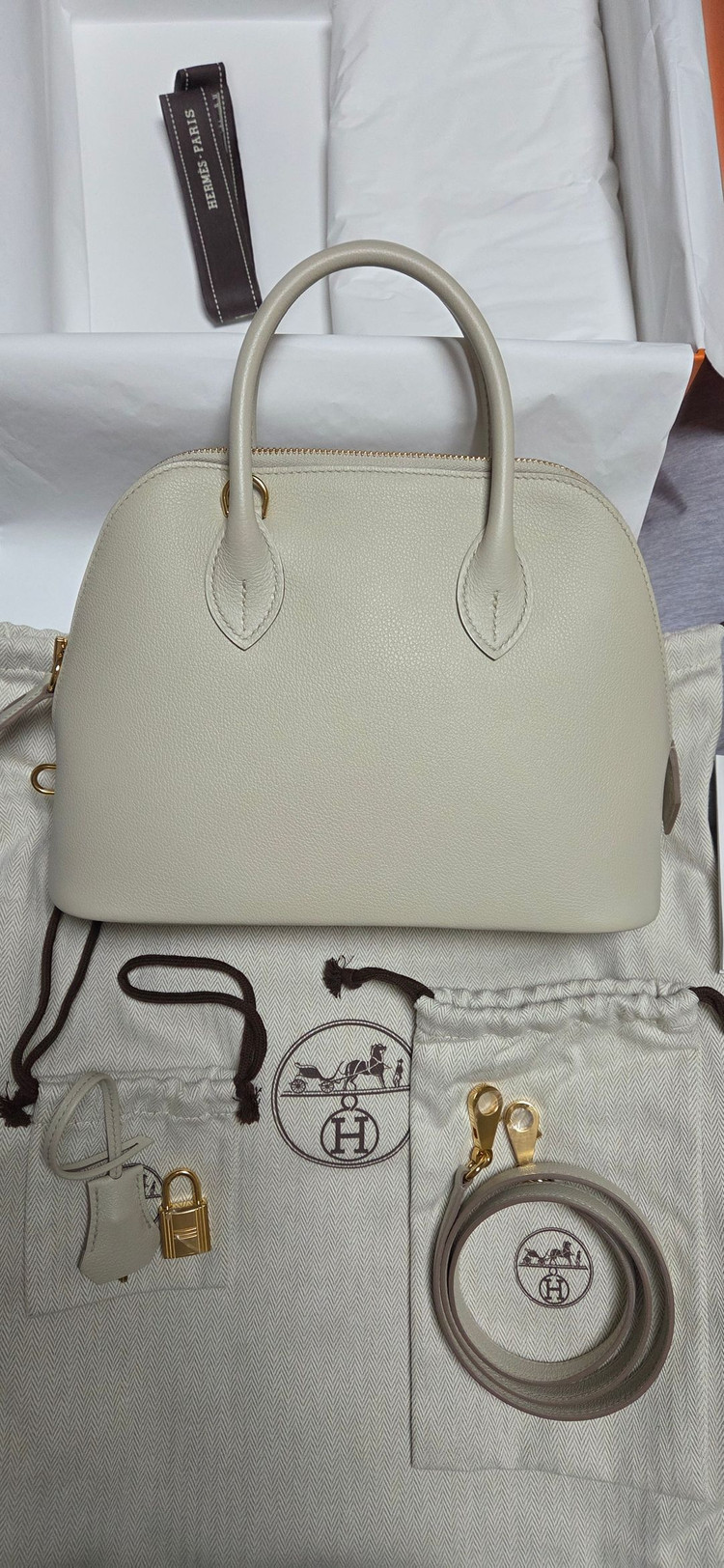 에르메스 볼리드 25백 베통 금장 정품 새상품 판매 이미지