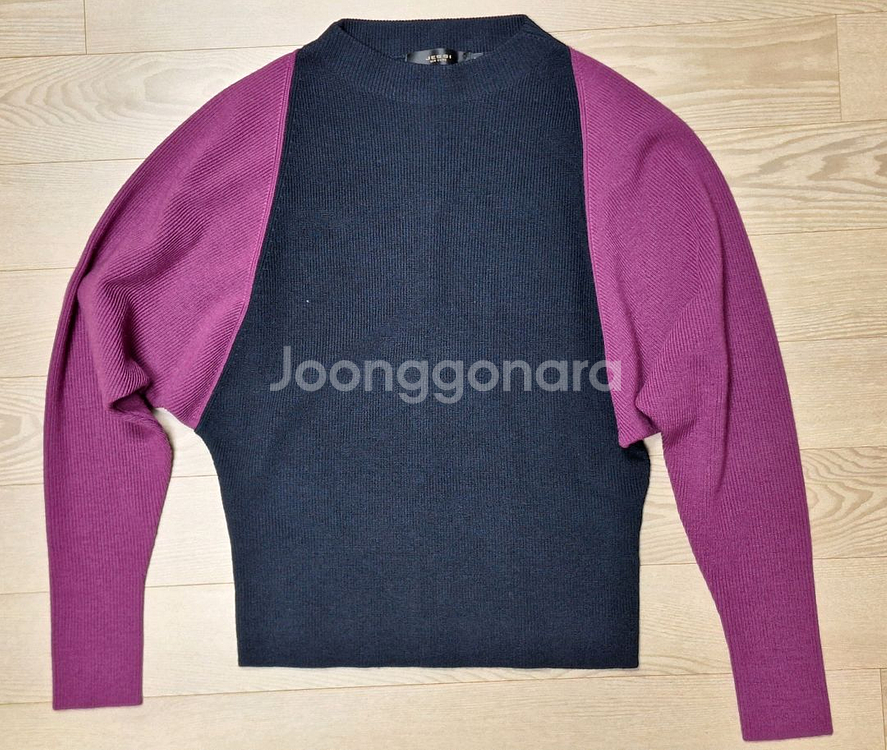 제시뉴욕 니트 스커트 라운드넥 세트--5