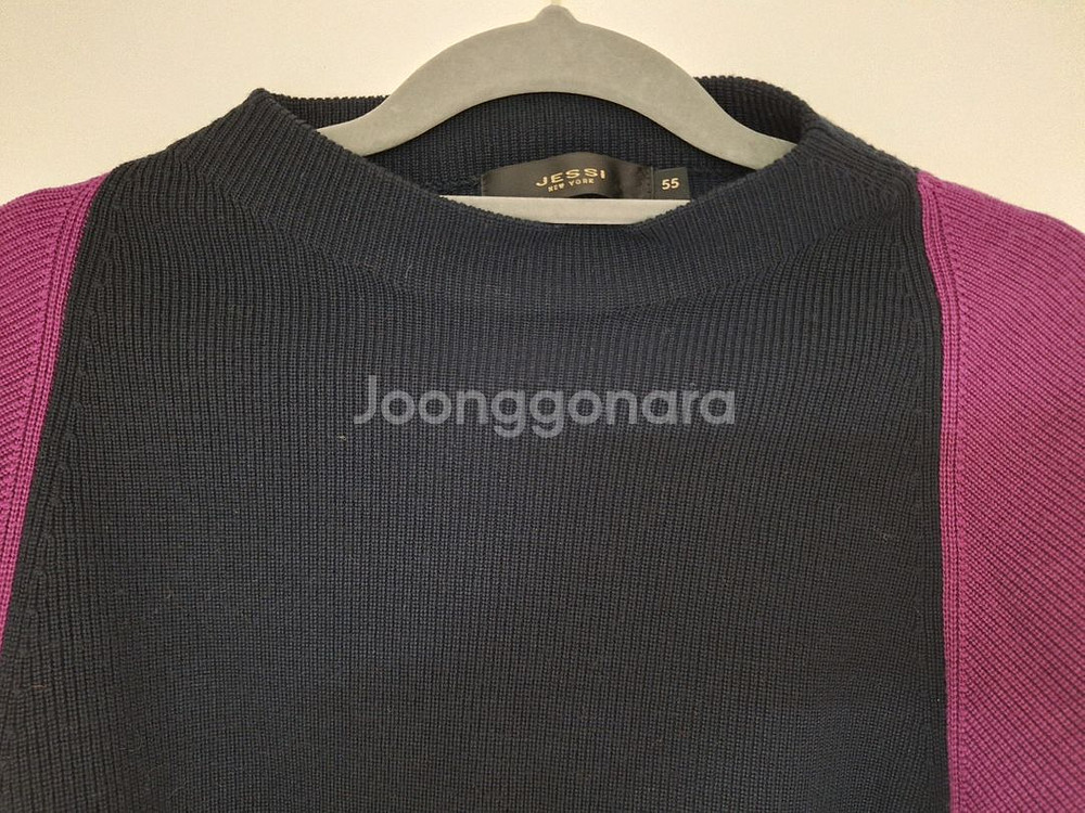 제시뉴욕 니트 스커트 라운드넥 세트--7