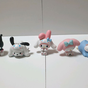 산리오 가챠 피규어 쿠로미 마이멜로디 포챠코 턱시도샘