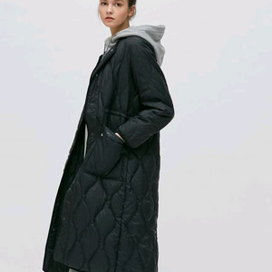 [95] 질스튜어트 스포츠 뉴욕 여성 퀼팅 구스 다운 롱패딩 점퍼 자켓