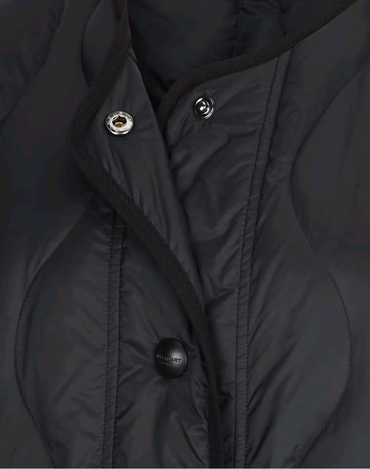 [95] 질스튜어트 스포츠 뉴욕 여성 퀼팅 구스 다운 롱패딩 점퍼 자켓--5