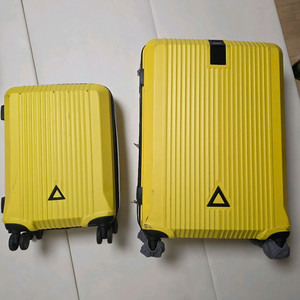 플리거 여행용 캐리어 28인치, 20인치 옐로우
