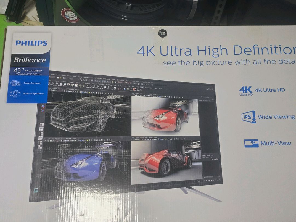 고사양 조립PC 반본체 + 43인치 4K모니터--5