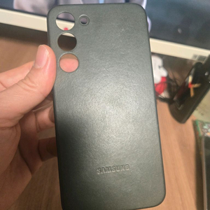 삼성 s23플러스 레더케이스 그린