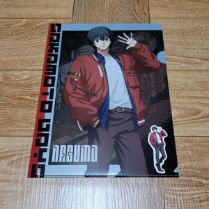 타이토 쿠지 사카모토 데이즈 Street Style F상 클리어 파일 스티커 세트