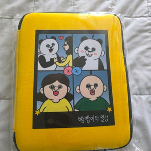 새상품) 빵빵이의 일상 태블릿 파우치 11인치 인생네컷 이미지