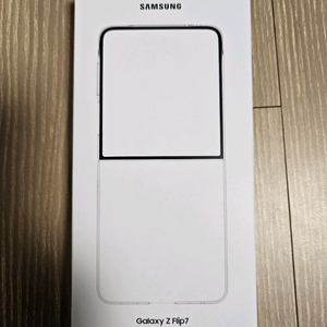 삼성 정품 럭시 Z플립7 클리어 케이스