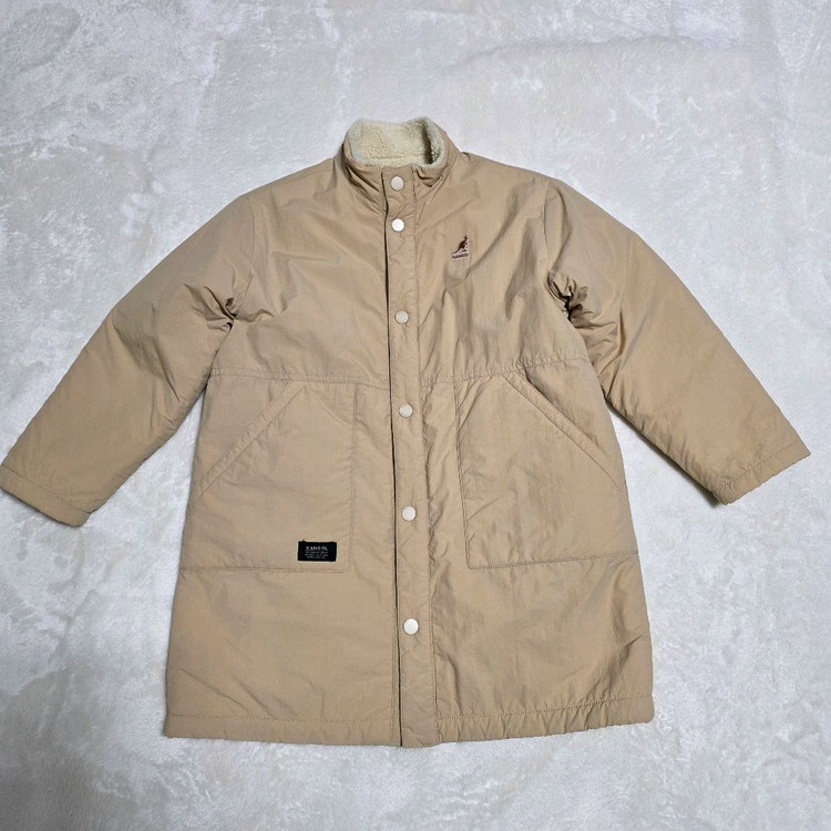 (130)캉골 키즈 양면 롱 플리스 뽀글이 점퍼 이미지