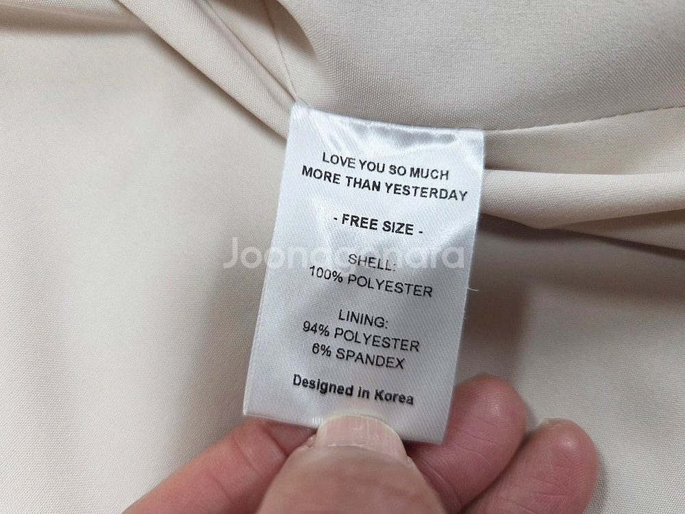 러브유쏘머치(LOVE YOU SO MUCH) 에코퍼 블루종자켓 프리사이즈 새상품--9