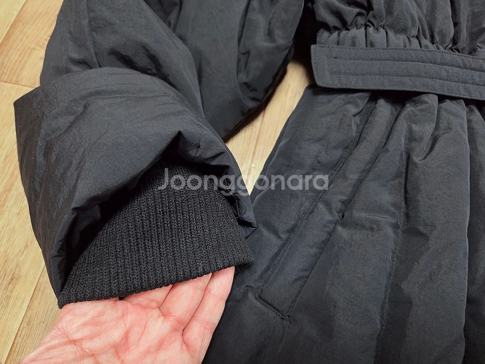 올리브데올리브(OLIVE DES OLIVE) 세로 퀼팅 덕다운패딩 55-66--8