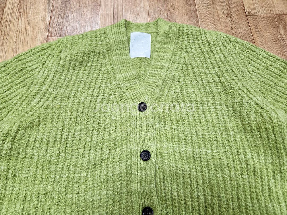 에이치에이트(H8) 알파카 울 옴브레 니트가디건 프리사이즈 새상품--6