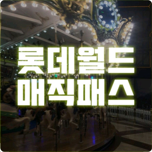 1/23(금) 5/7회권 롯데월드 매직패스