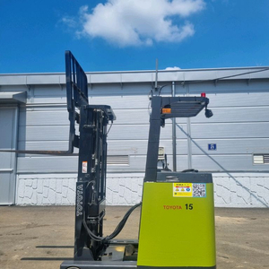 일제 도요타 1.5톤 리치 3단마스트 전동중고지게차 이미지