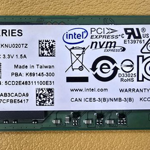 인텔 SSD 670p 2TB M.2 NVMe SSD