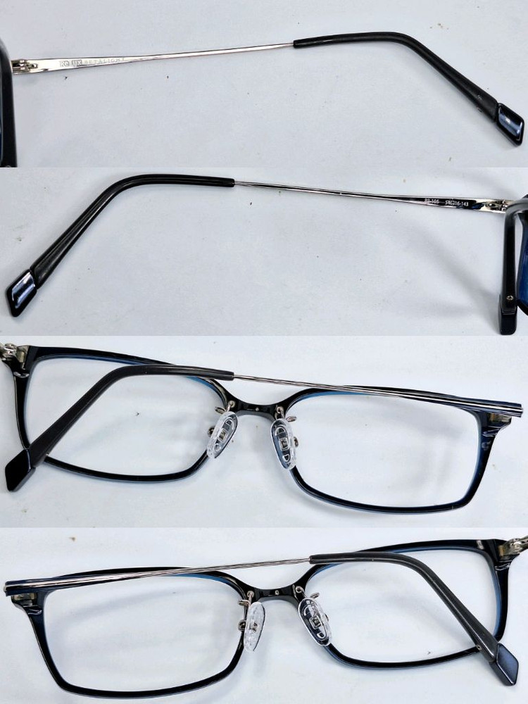 ReLux 릴럭스 BETALIGHT 88-105 고탄력 고성능 베타 티타늄 네이비 안경테 안경/일본 수입 아이웨어--4