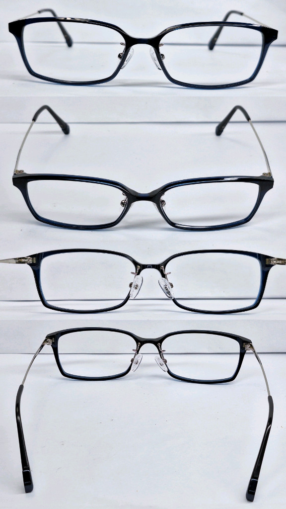 ReLux 릴럭스 BETALIGHT 88-105 고탄력 고성능 베타 티타늄 네이비 안경테 안경/일본 수입 아이웨어--6