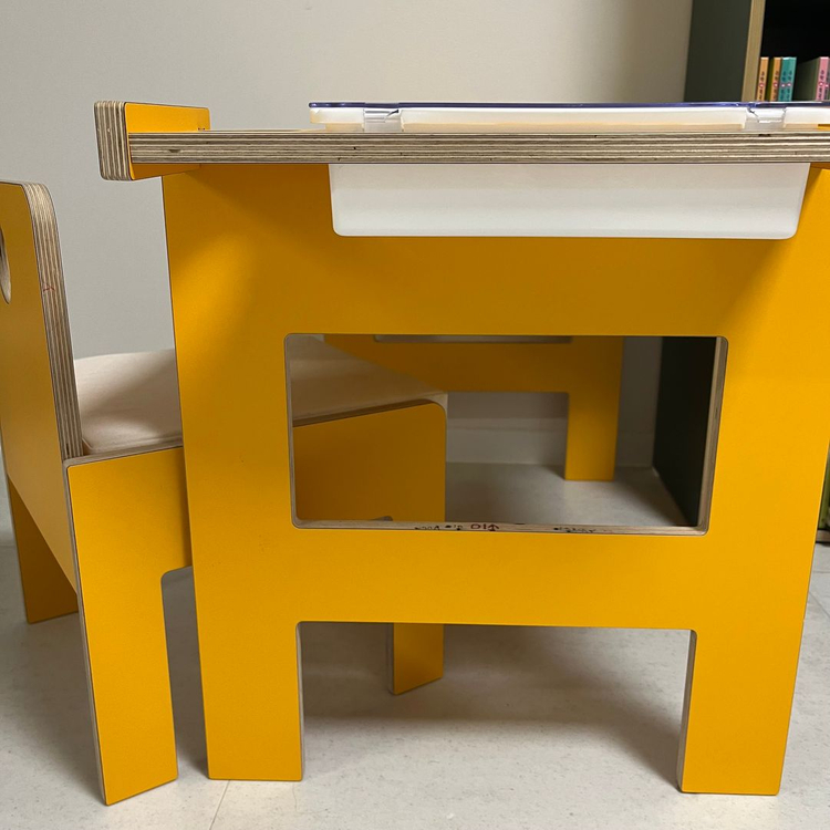 jd홈드레싱 유아 책상 의자 세트--2