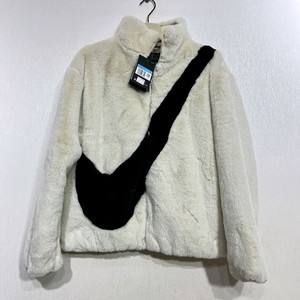 (새상품) 나이키 우먼 NSW 포우 퍼 자켓 파슬 M