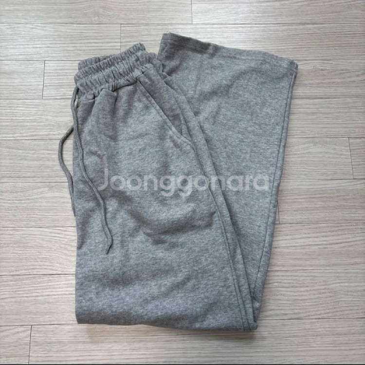 셔링 집업 와이드 팬츠 트레이닝복 세트--2