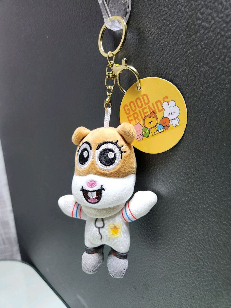 다람이 키링 인형 [스폰지밥 등장 인물] 이미지