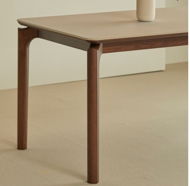 [부산]25.3월구매) 에몬스 세라믹1500 4인 원목식탁 이미지