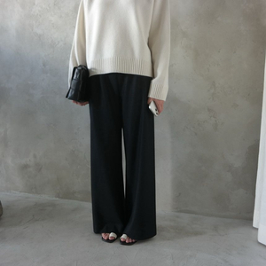 마스큘린 페미닌 하이 슬랙스