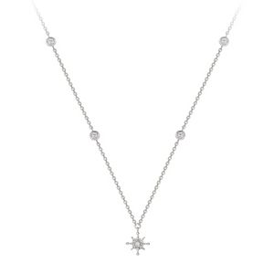 제이에스티나 14k 금목걸이 화이트골드 반택포함