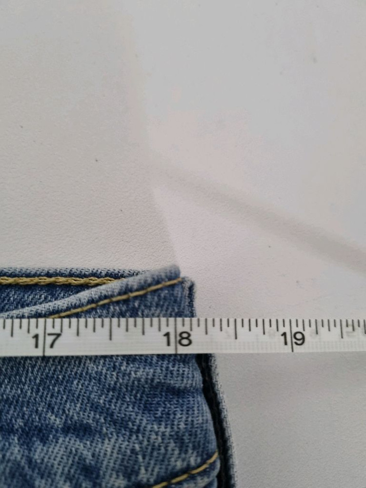 36)새상품)리바이스 502 워싱 스판 찢청 145주년기념 일자청바지--7