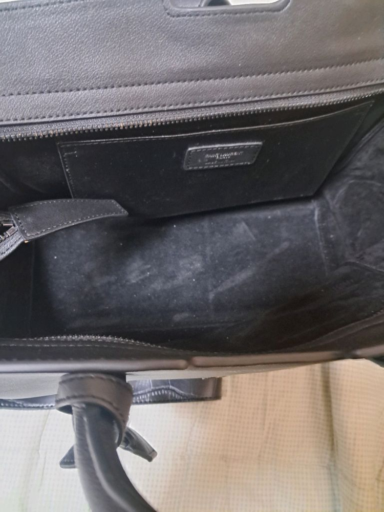 생로랑 YSL 남성 가죽 서류가방 이미지