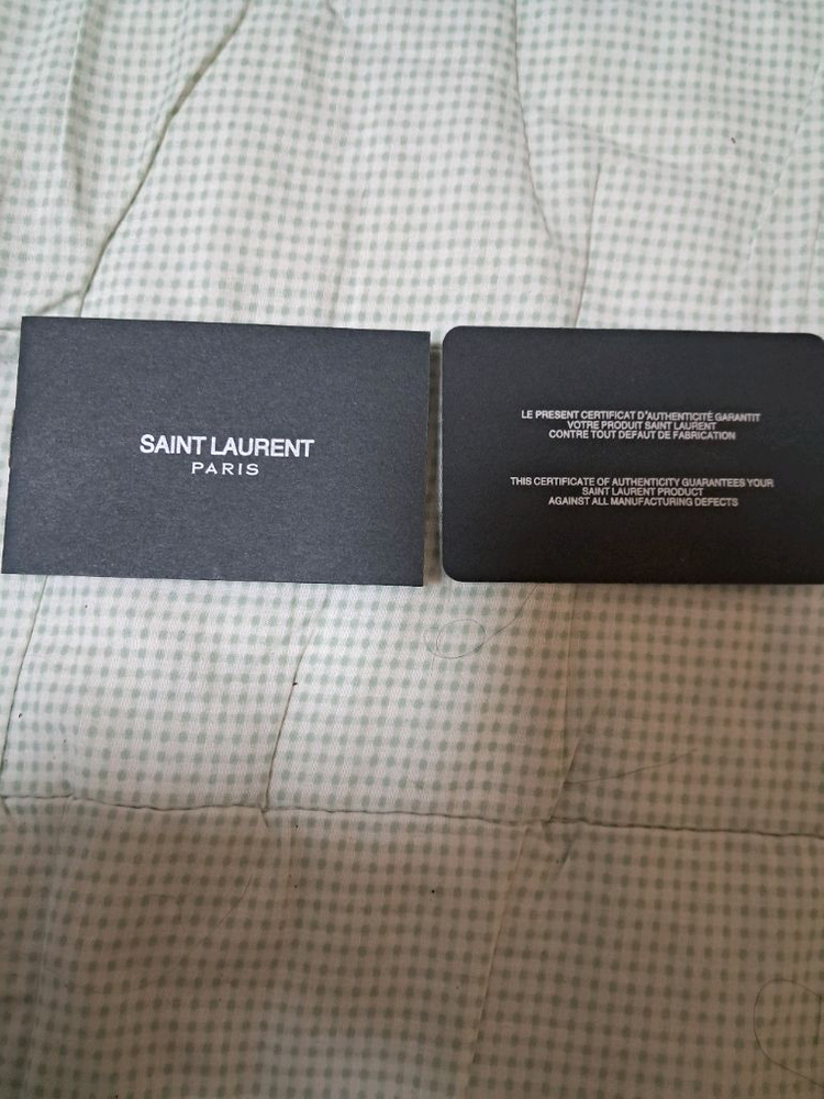 생로랑 YSL 남성 가죽 서류가방 이미지