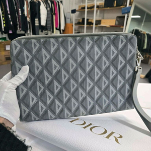 [A급컨디션] 디올 다이아몬드 아이패드 클러치백