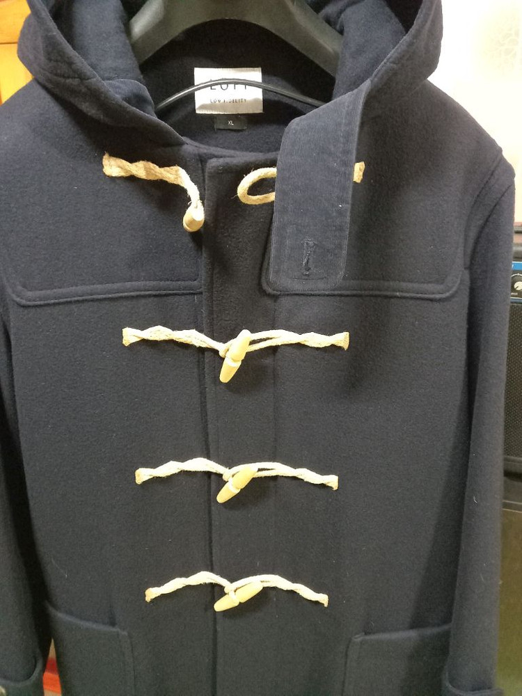 LOFI 스테디 네이비 더플 코트 xl 새상품 99900원 이미지