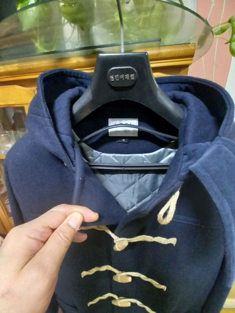 LOFI 스테디 네이비 더플 코트 xl 새상품 99900원 이미지