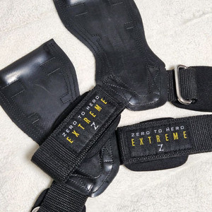 제로투히어로 익스트림 M 그립 헬스스트랩 데드리프트 등운동 악력보조