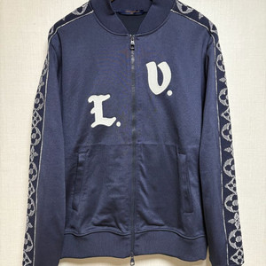 [L/새상품급] 루이비통 모노그램 사이드로고 플라워 집업 자켓