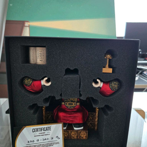 레고 커스텀 아우라 4인치세종sp+세종sp+세종대왕 세트로 판매합니다