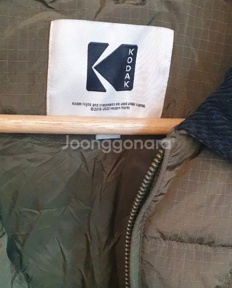 코닥패딩점퍼 95(M)상태깨끗양호한편입니다카라는골덴입니다상--2