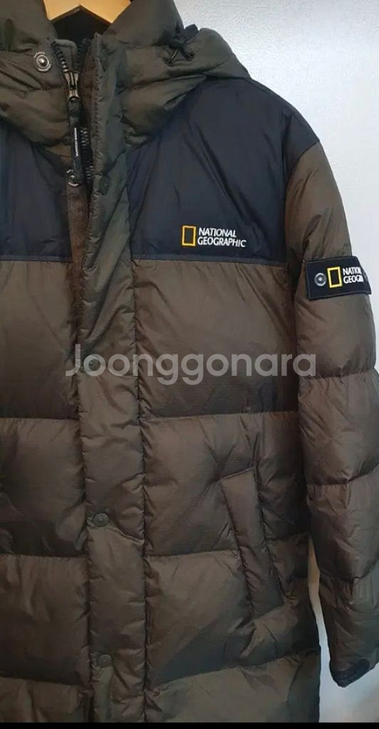 내셔널지오그래픽 덕다운 롱패딩 95사이즈입니다. 남녀 공용으로--1